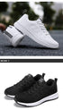 Elegant Sport Womens Sneakers Flats Casual Tennis Shoes Summer Lace-Up Mesh Light Breathable Casual Comfort Non Slip Lightweight Breathable Mesh Athletic Sneakers