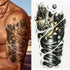 Elegant Temporary Waterproof Tattoos Big Tribal Sticker Black Large Body Art Makeup Fake Tattoo For Mens Womens - STEVVEX Beauty - 103, Arm Tattoo, Back Tattoo, Beauty, Big Tattoo, Black Tattoos, Body Tattoo, Boys Tattoo, Fashion Tattoo, Large Black Tattoo, Large Tattoo, Leg Tattoo, Luxury Tattoo, Make up Tattoo, Men Tattoo, Mens Tattoo, Modern Tattoo, Party Tattoo, Tattoo, Waterproof Tattoo, Women Tattoo - Stevvex.com