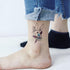 Elegant Waterproof Tattoo Sticker Sun Moon Fake Tatto Fashion Moon Temporary Fun Sun Wave Magic Tatoos For Womens Mens