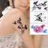 Elegant Waterproof Temporary Butterfly Sticker Tattoo Fake Halloween Party Tattoo For Woman Girls - STEVVEX Beauty - 103, 3D Tattoo, Animal Tattoo, Arm Tattoo, Back Tattoo, Beauty, Bird Tattoo, Black Tattoos, Body Tattoo, Boys Tattoo, Butterfly Tattoo, Children Tattoo, Colorful Tattoo, Different Tattoo, Fashion Tattoo, Flower Tattoo, Girls Tattoo, Leg Tattoo, Luxury Tattoo, Red Flower Tattoo, Stylish Tattoo, Tattoo, Waterproof Tattoo, Women Tattoo, Womens Tattoo - Stevvex.com