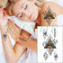 Elegant Waterproof Temporary Butterfly Sticker Tattoo Fake Halloween Party Tattoo For Woman Girls - STEVVEX Beauty - 103, 3D Tattoo, Animal Tattoo, Arm Tattoo, Back Tattoo, Beauty, Bird Tattoo, Black Tattoos, Body Tattoo, Boys Tattoo, Butterfly Tattoo, Children Tattoo, Colorful Tattoo, Different Tattoo, Fashion Tattoo, Flower Tattoo, Girls Tattoo, Leg Tattoo, Luxury Tattoo, Red Flower Tattoo, Stylish Tattoo, Tattoo, Waterproof Tattoo, Women Tattoo, Womens Tattoo - Stevvex.com