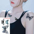 Elegant Waterproof Temporary Tattoo Sticker Cat Fox Flash Tatoo Neck Hand Modern Tattoo Stickers Butterflies Cats For Womens