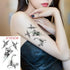 Elegant Waterproof Temporary Tattoo Sticker Cat Fox Flash Tatoo Neck Hand Modern Tattoo Stickers Butterflies Cats For Womens