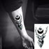 Elegant Waterproof Temporary Tattoo Sticker Cat Fox Flash Tatoo Neck Hand Modern Tattoo Stickers Butterflies Cats For Womens