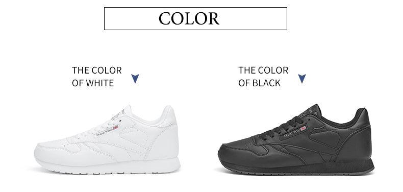 Elegant White Leather Mans Womens Sneakers Summer Lace-Up Trainers Gym Tennis Running Breathable High Quality Sport Women Mesh Wokrout Casual Slip On Flats Sneakers