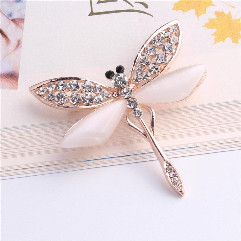 Elegant Women Brooches Lovely Luxury Crystal Butterfly Animal Insect Rhinestone Pins Beautiful Multi Style Gifts Women Girls Flower Rhinestone Flower Corsage Women's Party Jewelry