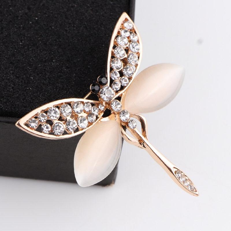 Elegant Women Brooches Lovely Luxury Crystal Butterfly Animal Insect Rhinestone Pins Beautiful Multi Style Gifts Women Girls Flower Rhinestone Flower Corsage Women's Party Jewelry