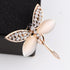 Elegant Women Brooches Lovely Luxury Crystal Butterfly Animal Insect Rhinestone Pins Beautiful Multi Style Gifts Women Girls Flower Rhinestone Flower Corsage Women's Party Jewelry