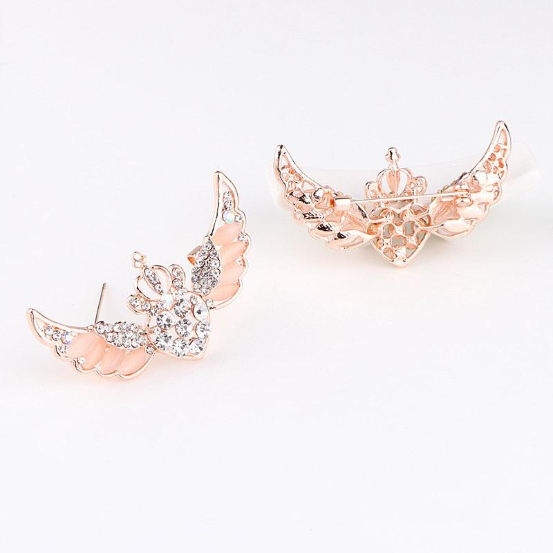 Elegant Women Brooches Lovely Luxury Crystal Butterfly Animal Insect Rhinestone Pins Beautiful Multi Style Gifts Women Girls Flower Rhinestone Flower Corsage Women's Party Jewelry