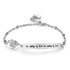 Elegant Women Stainless Steel Best Friends Bracelet Bangle Friend Jewelry Friendship Gift Cute Message Sisters Stainless Steel Cuff Bangle Gifts For Teen Girls Daughter Sister Best Friend