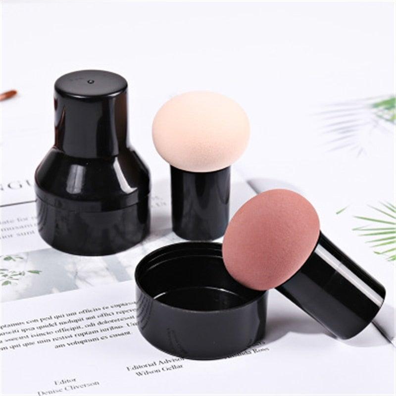 Elegant Womens Non-latex Makeup Sponge Mushroom Head Powder Liquid Dry And Wet Multifunction Makeup Brush Cosmetic Tool Storage Box - STEVVEX Beauty - 100, Beauty, Beauty Makeup, Cosmetic Tool Storage Box, Elegant Makeup Brush, Makeup Accessories, Makeup Brush, Makeup Brush Cosmetic, Makeup Brushes Tools, Makeup Face Sponges, Silicone Sponge Box, Stylish Makeup Sponge, Women Brushes, Womens Cleaning Sponge, Womens Cosmetic, Womens Makeup Brushes, Womens Makeup Sponges - Stevvex.com