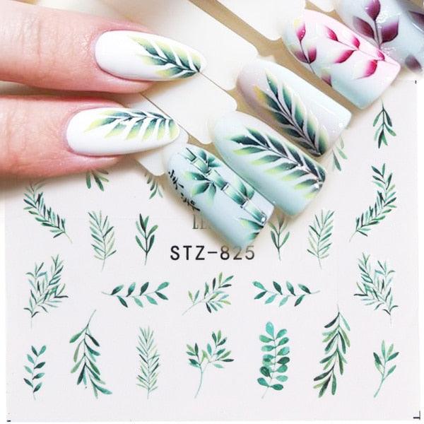 Embossed 3D Nail Stickers Blooming Flower 3D Nail Art Stickers Decals Adhesive Manicure Nail Art Tips Decoration Adhesive Abstract Face Curve Graffiti Nail Design for Acrylic Nail Supplies Designer Nail Decorations for Women Girls Kids