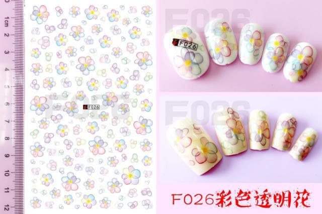 Embossed 3D Nail Stickers Blooming Flower 3D Nail Art Stickers Decals Adhesive Manicure Nail Art Tips Decoration Adhesive Abstract Face Curve Graffiti Nail Design for Acrylic Nail Supplies Designer Nail Decorations for Women Girls Kids