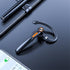 Ergonomic Single Lightweight Bluetooth Earphones Handsfree Wireless Headphones Business Driving Headset Outdoor Sports Volume Control Earphone Fingerprint Design Over Ear Earphone