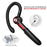 Ergonomic Single Lightweight Bluetooth Earphones Handsfree Wireless Headphones Business Driving Headset Outdoor Sports Volume Control Earphone Fingerprint Design Over Ear Earphone