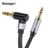 90Degree 3.5mm Right Angle AUX Audio Cable Jack For Headphone Extension Wire - STEVVEX Cable - 220, 3.5mm audio extension, 90 degree right angle aux, audio cable, audio cable for laptop, audio cable for monitor, audio cable for pc, audio cable for projector, audio cable jack, audio convertor, audio streaming, cable, cables, headphones cable, male to male speaker cord - Stevvex.com