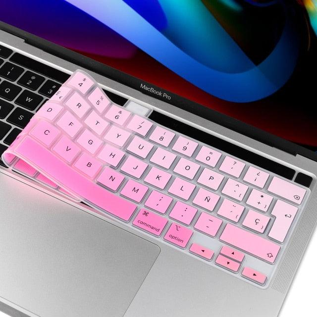 EU Russian Spanish English Keyboard Cover Silicone Skin Perfect Fit Silicone Skin Keyboard Covers For Laptops Gaming Laptop Keyboard Skin Protector For Gaming Lovers