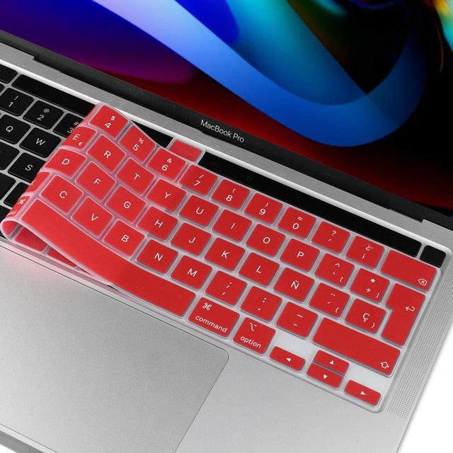 EU Russian Spanish English Keyboard Cover Silicone Skin Perfect Fit Silicone Skin Keyboard Covers For Laptops Gaming Laptop Keyboard Skin Protector For Gaming Lovers