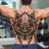 Extra Large Back Temporary Lion Tatoo Sticker Waterproof Black Luxury Big Modern Design For Mens - STEVVEX Beauty - 103, 3D Tattoo, Animal Tattoo, Back Tattoo, Beauty, Big Tattoo, Black Tattoos, Body Tattoo, Extra Large Tattoo, Fashion Tattoo, Large Tattoo, Lion Tattoo, Luxury Tattoo, Men Tattoo, Mens Tattoo, Modern Tattoo, Tattoo, Tiger Tattoo, Warrior Tattoo, Waterproof Tattoo - Stevvex.com