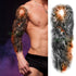 Extra Large Full Arm Leg Body Hand Waterproof Fake Tattoo Stickers Temporary Realistic Black Modern Mens Tattoo - STEVVEX Beauty - 103, 3D Tattoo, Arm Tattoo, Back Tattoo, Big Tattoo, Black Tattoos, Body Tattoo, Fashion Tattoo, Large Black Tattoo, Large Tattoo, Leg Tattoo, Lion Tattoo, Luxury Tattoo, Men Tattoo, Mens Tattoo, Modern Tattoo, Spider Tattoo, Stylish Tattoo, Tattoo, Waterproof Tattoo - Stevvex.com