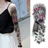 Extra Large Full Arm Leg Body Hand Waterproof Fake Tattoo Stickers Temporary Realistic Black Modern Mens Tattoo - STEVVEX Beauty - 103, 3D Tattoo, Arm Tattoo, Back Tattoo, Big Tattoo, Black Tattoos, Body Tattoo, Fashion Tattoo, Large Black Tattoo, Large Tattoo, Leg Tattoo, Lion Tattoo, Luxury Tattoo, Men Tattoo, Mens Tattoo, Modern Tattoo, Spider Tattoo, Stylish Tattoo, Tattoo, Waterproof Tattoo - Stevvex.com