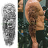 Extra Large Full Arm Leg Body Hand Waterproof Fake Tattoo Stickers Temporary Realistic Black Modern Mens Tattoo - STEVVEX Beauty - 103, 3D Tattoo, Arm Tattoo, Back Tattoo, Big Tattoo, Black Tattoos, Body Tattoo, Fashion Tattoo, Large Black Tattoo, Large Tattoo, Leg Tattoo, Lion Tattoo, Luxury Tattoo, Men Tattoo, Mens Tattoo, Modern Tattoo, Spider Tattoo, Stylish Tattoo, Tattoo, Waterproof Tattoo - Stevvex.com