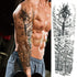 Extra Large Full Arm Leg Body Hand Waterproof Fake Tattoo Stickers Temporary Realistic Black Modern Mens Tattoo - STEVVEX Beauty - 103, 3D Tattoo, Arm Tattoo, Back Tattoo, Big Tattoo, Black Tattoos, Body Tattoo, Fashion Tattoo, Large Black Tattoo, Large Tattoo, Leg Tattoo, Lion Tattoo, Luxury Tattoo, Men Tattoo, Mens Tattoo, Modern Tattoo, Spider Tattoo, Stylish Tattoo, Tattoo, Waterproof Tattoo - Stevvex.com