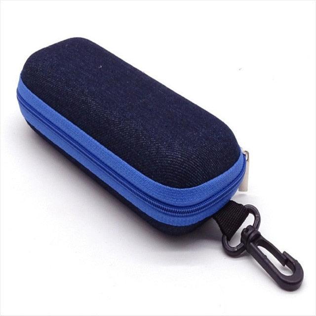 Eyewear Cases Cover Sunglasses Hard Case For Women Men Glasses Box With Zipper Eyeglass Cases Hard Shell Eyeglasses Cases Protective Case For Glasses Zipper Eyeglasses Frame Glasses Case Hook