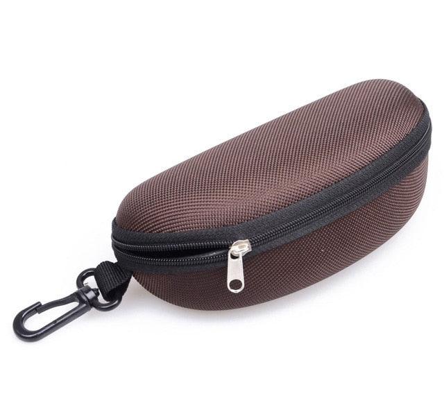 Eyewear Cases Sunglasses Case For Women Glasses Box With Lanyard Zipper Eyeglass Cases Portable Waterproof Sunglasses Eyeglasses Case Zipper Hard Shell Box With Clip