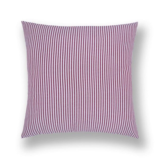 Farmhouse Plaid Striped Linen Cotton Pillow Covers Outdoor Plaid Square Pillow Cushion Case Cotton Linen Throw Pillow Covers Sofa Chair Decorative Cotton Cushions Cover Red Green Blue Pillowcase