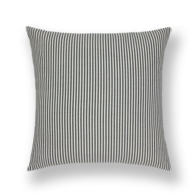 Farmhouse Plaid Striped Linen Cotton Pillow Covers Outdoor Plaid Square Pillow Cushion Case Cotton Linen Throw Pillow Covers Sofa Chair Decorative Cotton Cushions Cover Red Green Blue Pillowcase