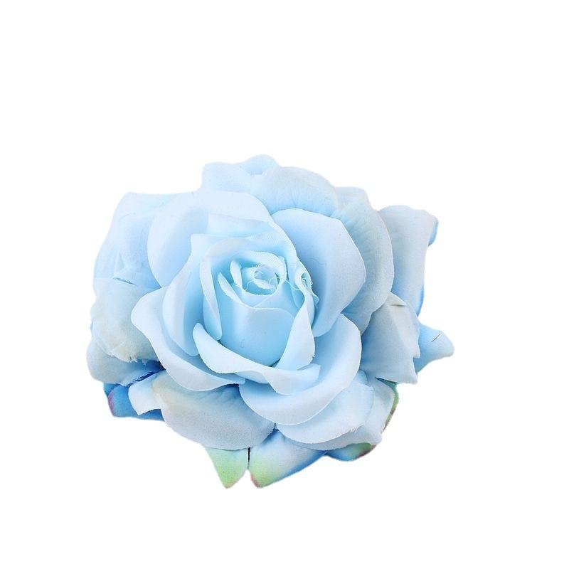 Fashion Big Rose Flower Brooch Modern Brooches Pins Fashion Men's Suit Rose Flower Brooches Pins Fabric Cloth Beautiful Lapel Pins Dress Suit Corsage Luxury Wedding Women Jewelry Accessories