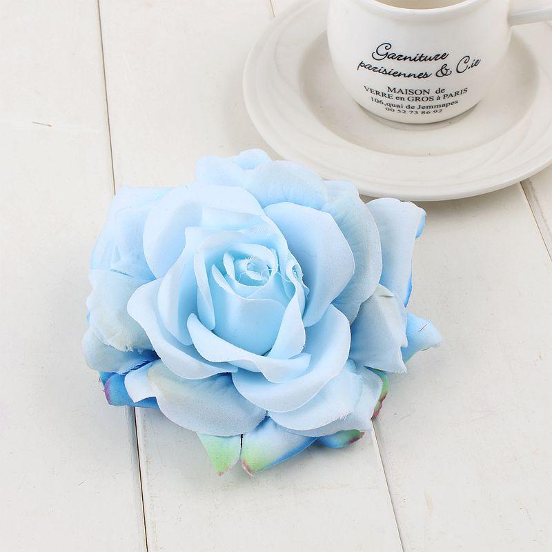 Fashion Big Rose Flower Brooch Modern Brooches Pins Fashion Men's Suit Rose Flower Brooches Pins Fabric Cloth Beautiful Lapel Pins Dress Suit Corsage Luxury Wedding Women Jewelry Accessories