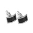 Fashion Black Luxury Men Shirts Cufflinks Square Classic Cuff Links Elegant Men Jewelry Luxurious Tuxedo Formal Shirts Cufflinks For Groom