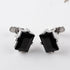 Fashion Black Luxury Men Shirts Cufflinks Square Classic Cuff Links Elegant Men Jewelry Luxurious Tuxedo Formal Shirts Cufflinks For Groom