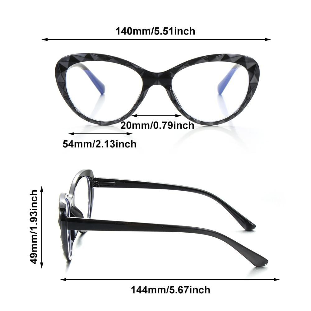 Fashion Cat Eye Eyeglasses For Women Men Flexible Portable Anti Blue Rays Glasses Computer Glasses Optical Eyewear For Men And Women Optical Eyewear Fashionable Eyewear