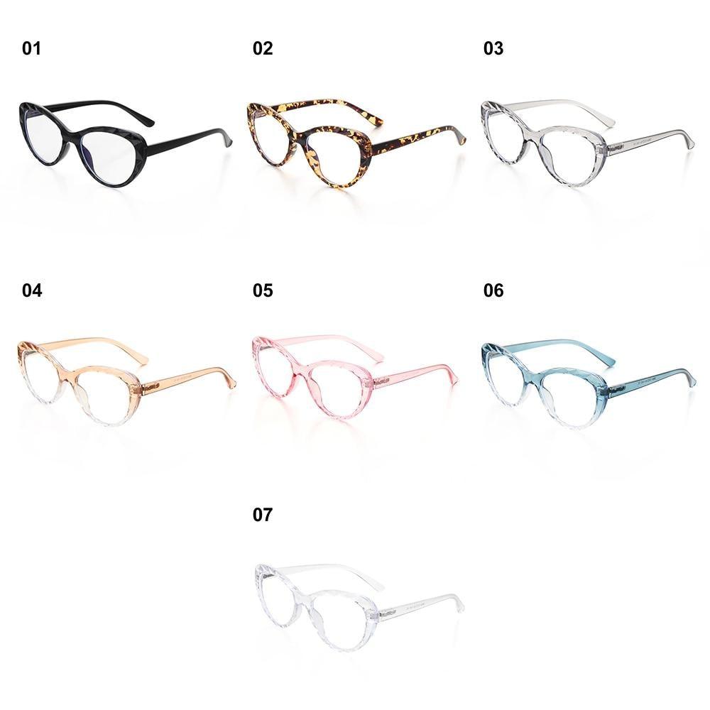 Fashion Cat Eye Eyeglasses For Women Men Flexible Portable Anti Blue Rays Glasses Computer Glasses Optical Eyewear For Men And Women Optical Eyewear Fashionable Eyewear