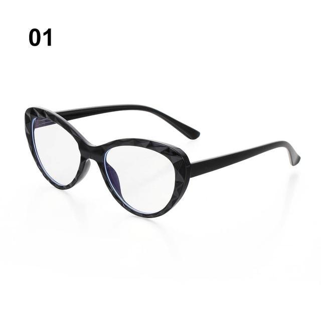 Fashion Cat Eye Eyeglasses For Women Men Flexible Portable Anti Blue Rays Glasses Computer Glasses Optical Eyewear For Men And Women Optical Eyewear Fashionable Eyewear