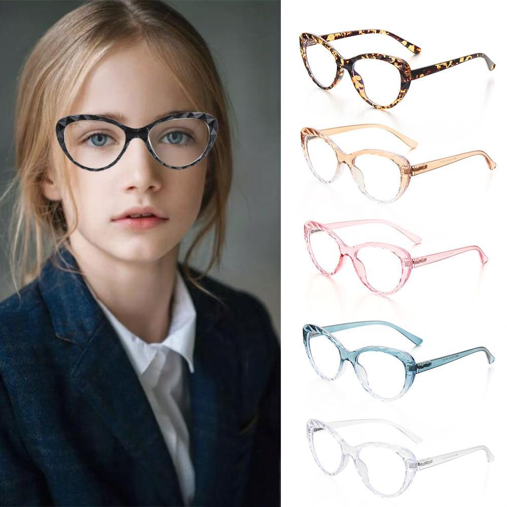 Fashion Cat Eye Eyeglasses For Women Men Flexible Portable Anti Blue Rays Glasses Computer Glasses Optical Eyewear For Men And Women Optical Eyewear Fashionable Eyewear