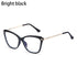 Fashion Cat Eye Eyeglasses For Women Men Flexible Portable Anti Blue Rays Glasses Computer Glasses Optical Eyewear For Men And Women Optical Eyewear Fashionable Eyewear