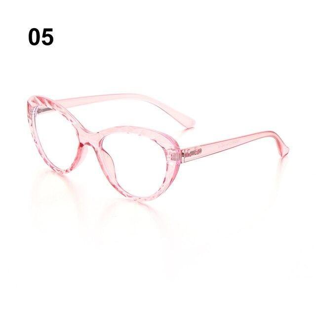 Fashion Cat Eye Eyeglasses For Women Men Flexible Portable Anti Blue Rays Glasses Computer Glasses Optical Eyewear For Men And Women Optical Eyewear Fashionable Eyewear