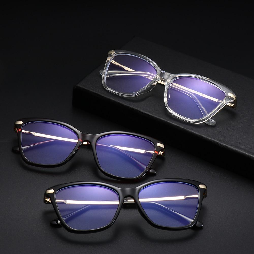 Fashion Cat Eye Eyeglasses For Women Men Flexible Portable Anti Blue Rays Glasses Computer Glasses Optical Eyewear For Men And Women Optical Eyewear Fashionable Eyewear