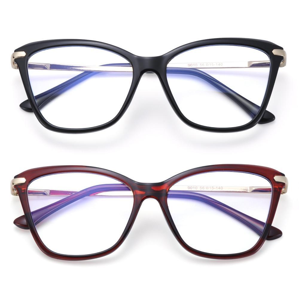 Fashion Cat Eye Eyeglasses For Women Men Flexible Portable Anti Blue Rays Glasses Computer Glasses Optical Eyewear For Men And Women Optical Eyewear Fashionable Eyewear