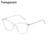 Fashion Cat Eye Eyeglasses For Women Men Flexible Portable Anti Blue Rays Glasses Computer Glasses Optical Eyewear For Men And Women Optical Eyewear Fashionable Eyewear