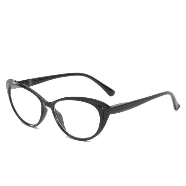 Fashion  Cat Eye Reading Glasses Women Lightweight  Eyeglasses Frame Protection Eyewear Computer Goggles And Non Prescription Frame Ladies Eyewear Women Eyeglasses Hyperopia Presbyopia Eyewear 1.0 1.5 2.0 2.5 3.0 3.5 4.0