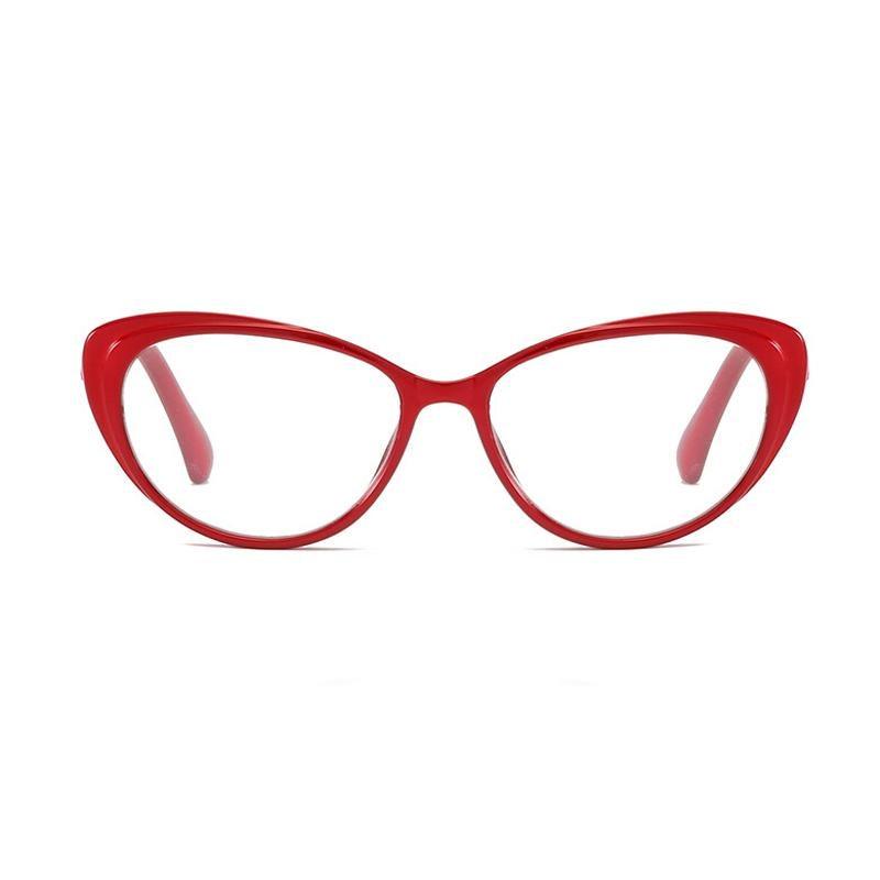 Fashion  Cat Eye Reading Glasses Women Lightweight  Eyeglasses Frame Protection Eyewear Computer Goggles And Non Prescription Frame Ladies Eyewear Women Eyeglasses Hyperopia Presbyopia Eyewear 1.0 1.5 2.0 2.5 3.0 3.5 4.0