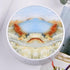 Fashion Contact Lens Case Women Man Travel Kit Easy Carry Contact Lenses Box Mirror Marble Print Eyes Contact Lens Case All in One Travel Contact Container Soak Storage Kit