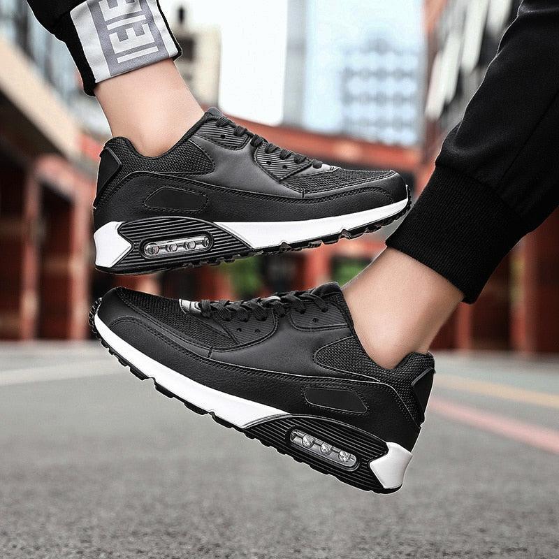 Fashion Couple Sports Running Shoes Jogging Shoes Outdoor Sports Sneakers Lace Up Unisex Walk Women's Air Athletic Running Shoes Fashion Sport Gym Jogging Tennis Fitness Sneakers