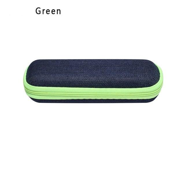 Fashion Glasses Case Box Hard Shell Protector Reading Eyewear Case Sunglasses Case Zipper Eyeglasses Case Sunglasses Hard Case Box Protector For Kids Woman Man