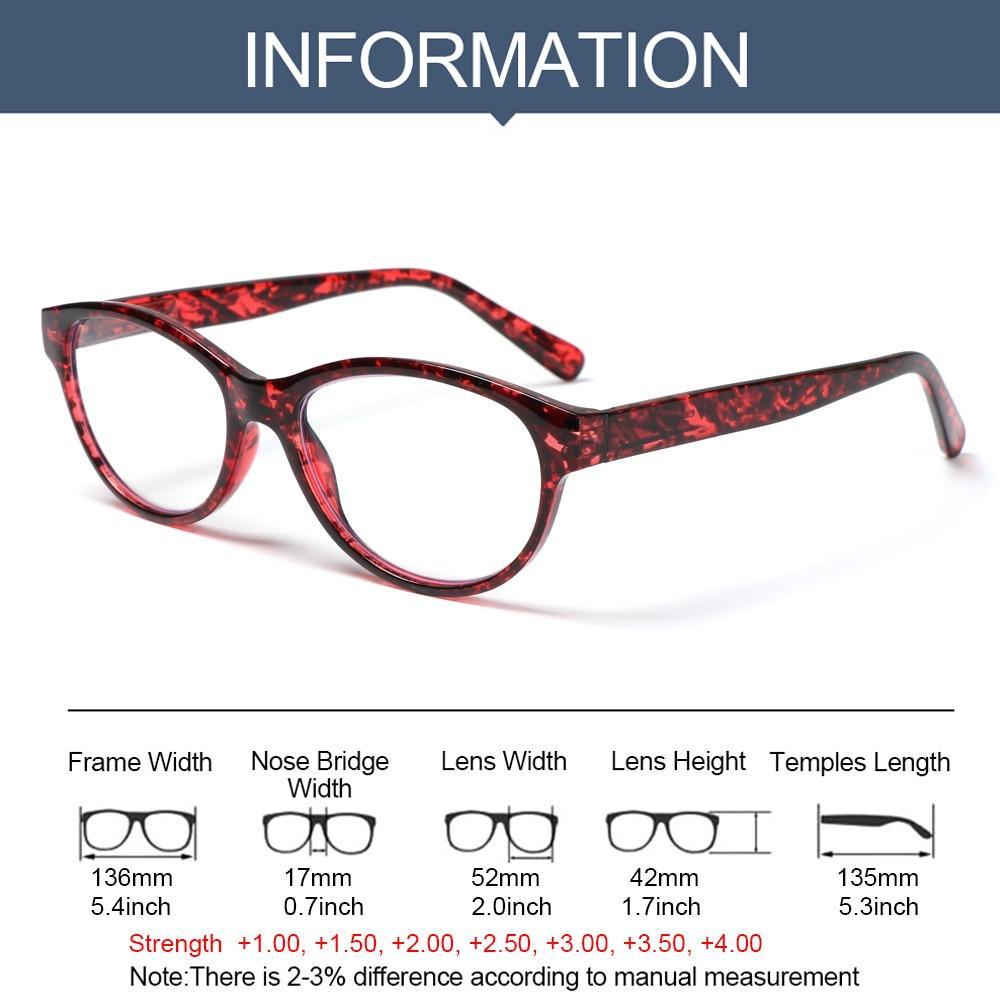 Fashion Glasses Men Women Reading Anti Blue Eye Protection Eyeglasses Hyperopia Transparent Optical Eyewear With Diopter For Women And Men +1.0~+ 4.0